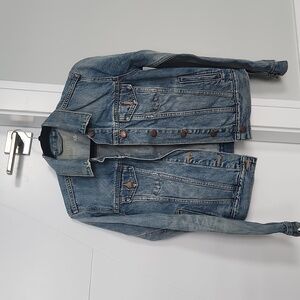 GAP distressed denim jacket
